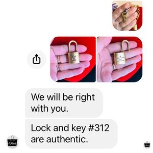 🔐 ALL MY PADLOCKS AND KEYS ARE AUTHENTIC😊💖